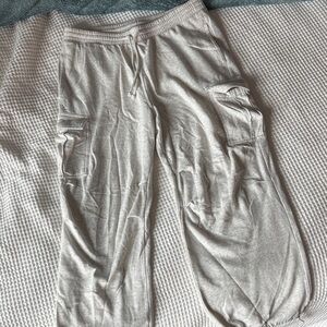 Hollister Ultra High-Rise Gray Joggers